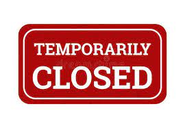 Temporarily Closed