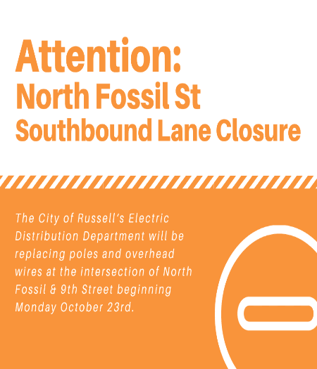 Attention - Road Closure beginning 10/23