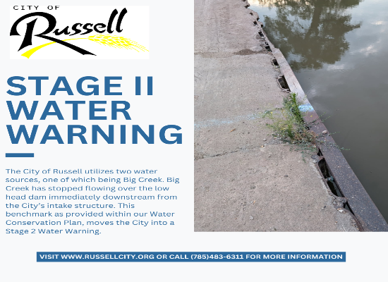 Stage II Water Warning